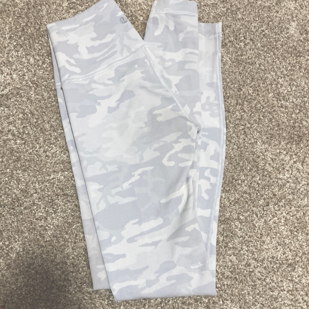 Lululemon white camo leggings